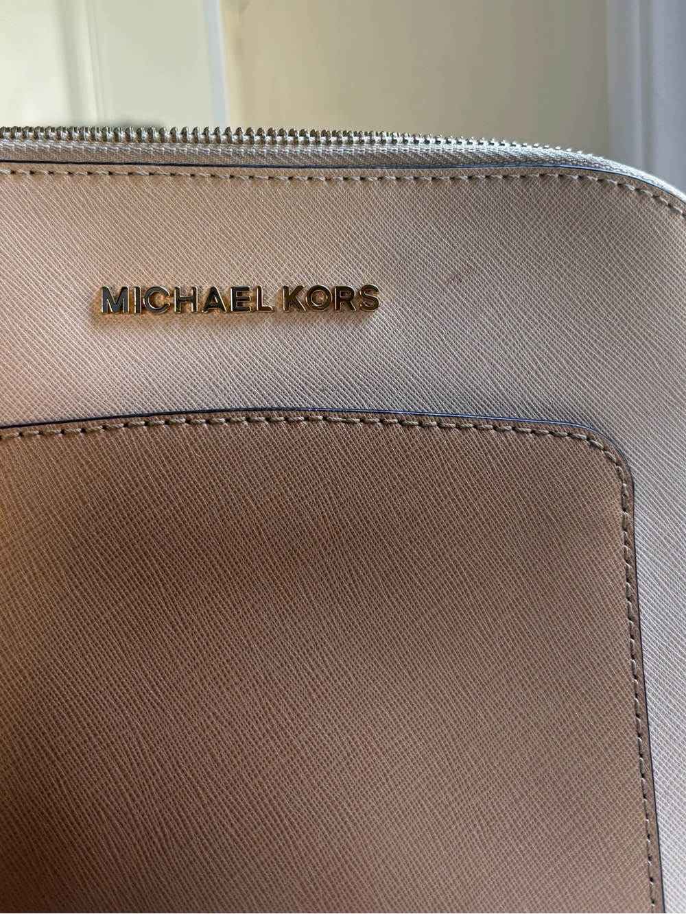 Michael Kors Tan Crossbody Purse - Picture 4 of 5